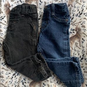 Two pairs Wranger denim